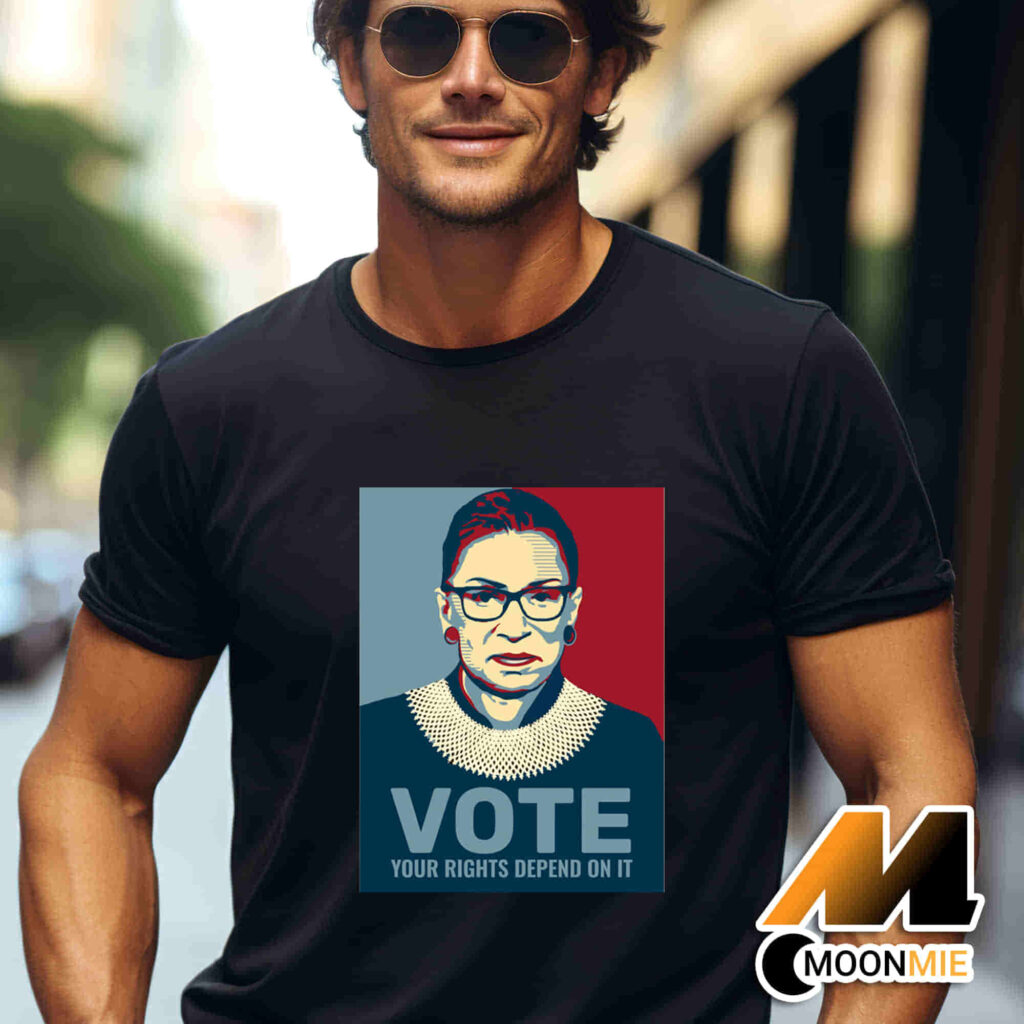 Ruth Bader Ginsburg Vote Your Rights Depend On It Shirt