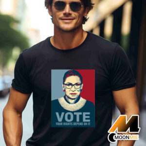 Ruth Bader Ginsburg Vote Your Rights Depend On It Shirt