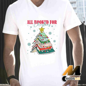 All Booked For Christmas T-Shirt
