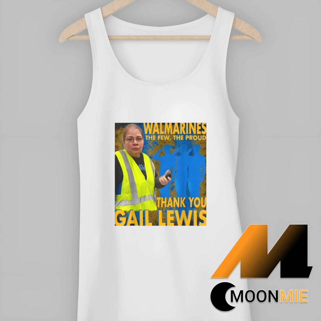 Walmarines The Few The Proud Thank You Gail Lewis Tank Top